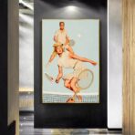vintage tennis poster 2