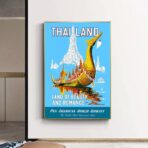 poster thailand vintage 1