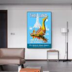 poster thailand vintage 1