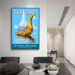 poster thailand vintage 1