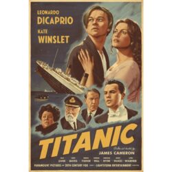 poster titanic vintage 1