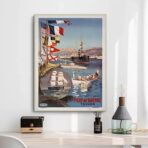 poster toulon vintage 1