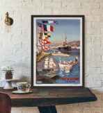 poster toulon vintage 1
