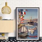 poster toulon vintage 1