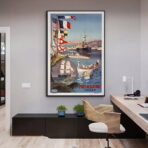 poster toulon vintage 1
