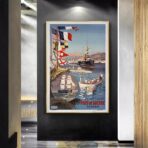 poster toulon vintage 1