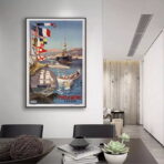 poster toulon vintage 1