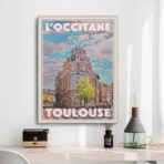 poster toulouse vintage 1