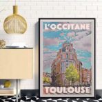 poster toulouse vintage 1
