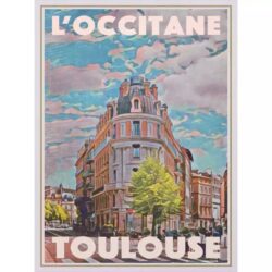poster toulouse vintage 1