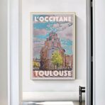 poster toulouse vintage 1