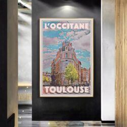 poster toulouse vintage 1