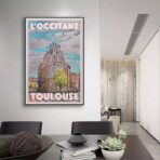 poster toulouse vintage 1
