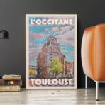 poster toulouse vintage 1