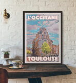 poster toulouse vintage 1