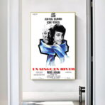 poster ein affe im winter