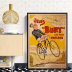 vintage fahrrad poster