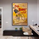 vintage fahrrad poster