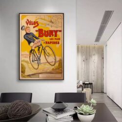 vintage fahrrad poster
