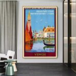 vintage venedig poster 1