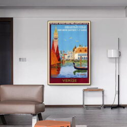 vintage venedig poster 1