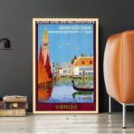vintage venedig poster 1