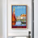 vintage venedig poster 1