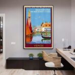 vintage venedig poster 1