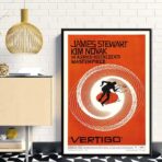 poster vertigo hitchcock 1