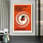 poster vertigo hitchcock 1