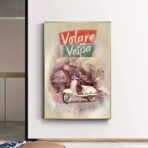vintage vespa poster 1