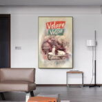 vintage vespa poster 1