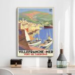 poster villefranche sur mer 1