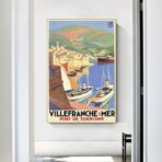 poster villefranche sur mer 1