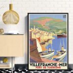 poster villefranche sur mer 1