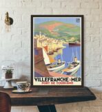 poster villefranche sur mer 1
