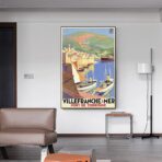 poster villefranche sur mer 1