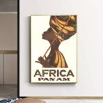 vintage afrika poster