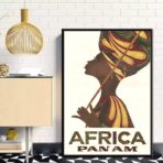 vintage afrika poster
