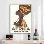 vintage afrika poster