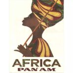 vintage afrika poster
