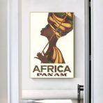vintage afrika poster