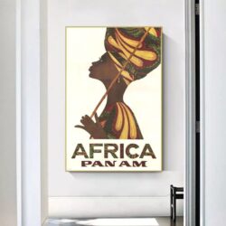 vintage afrika poster