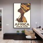 vintage afrika poster