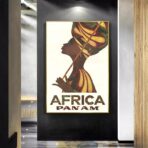 vintage afrika poster