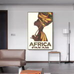 vintage afrika poster