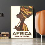 vintage afrika poster