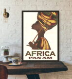 vintage afrika poster
