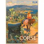vintage poster ajaccio 1