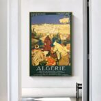 vintage algerien poster